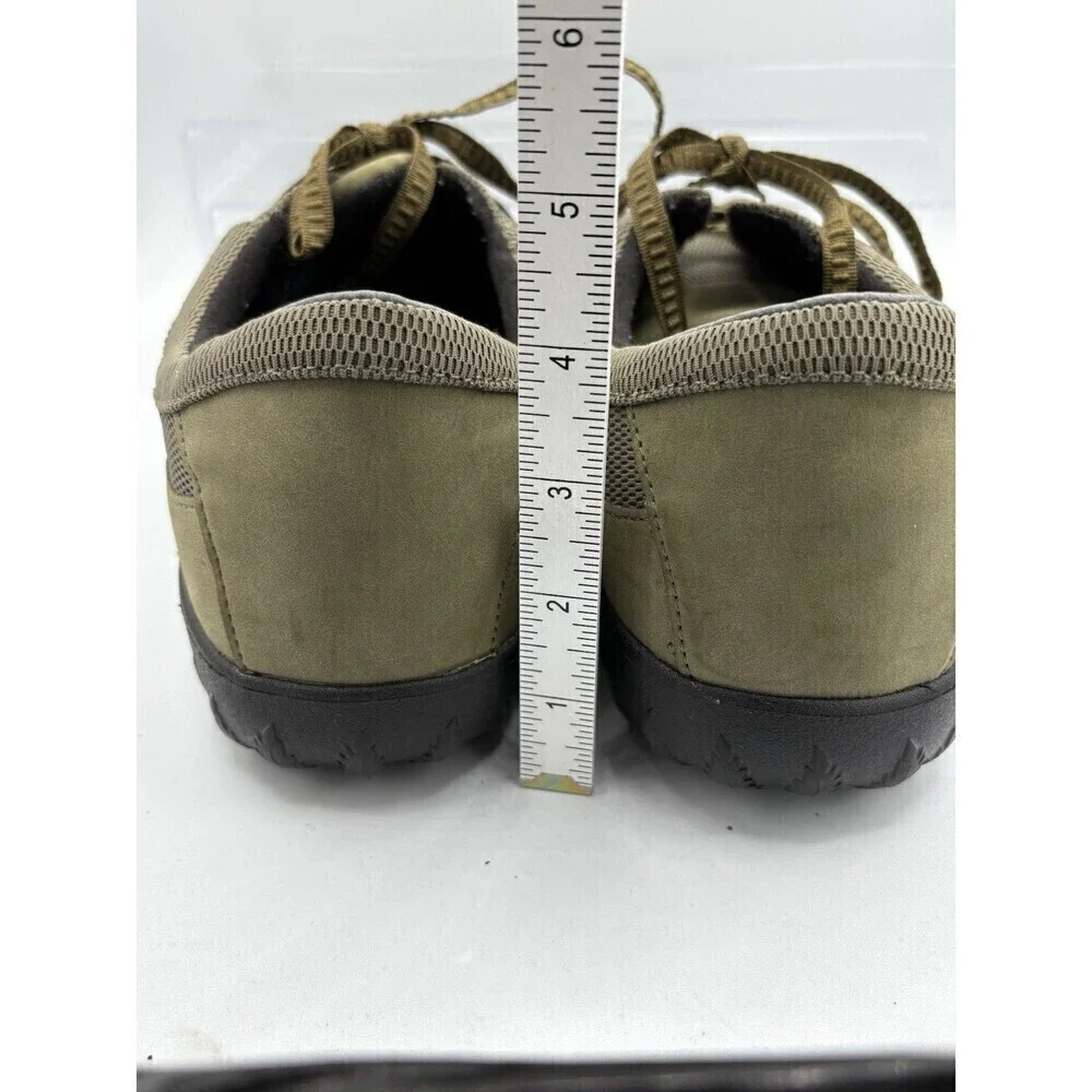 Drew Shine Barefoot Freedom Oxford Sneaker Women's 12WW Olive Lace Up Comfort